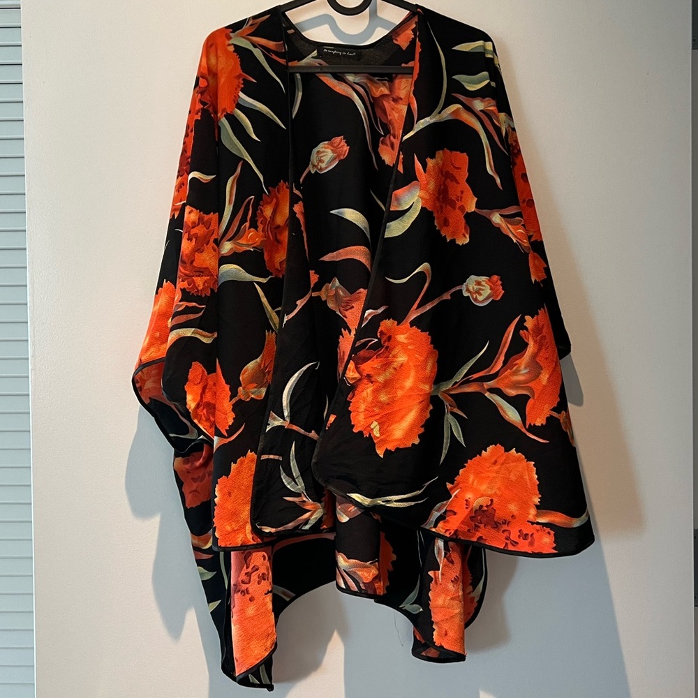 Anthropologie Floral Coverup NWOT